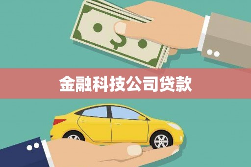 梓潼金融科技公司贷款