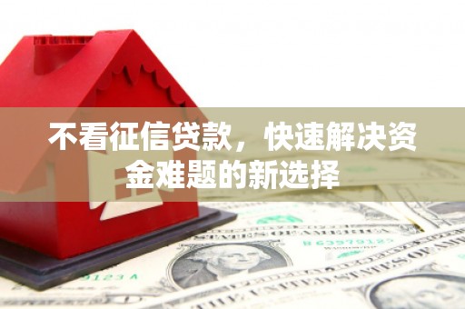 梓潼不看征信贷款，快速解决资金难题的新选择