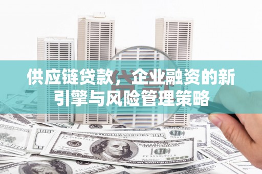梓潼供应链贷款，企业融资的新引擎与风险管理策略