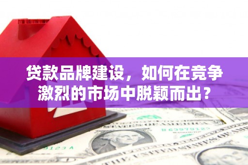 梓潼贷款品牌建设，如何在竞争激烈的市场中脱颖而出？