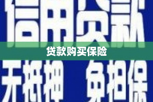 梓潼贷款购买保险