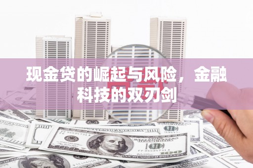 梓潼现金贷的崛起与风险，金融科技的双刃剑
