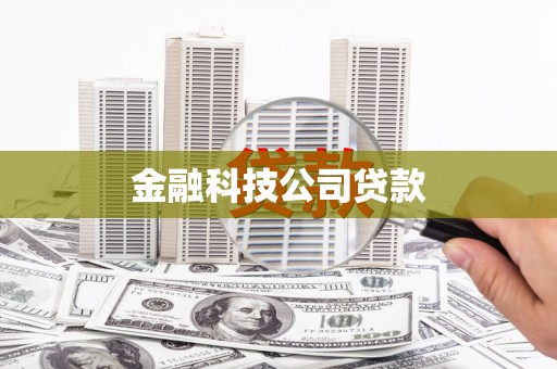 梓潼金融科技公司贷款