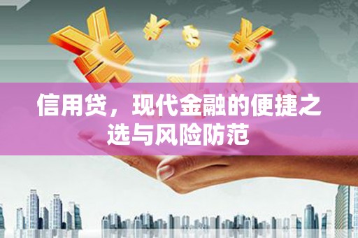 梓潼信用贷，现代金融的便捷之选与风险防范