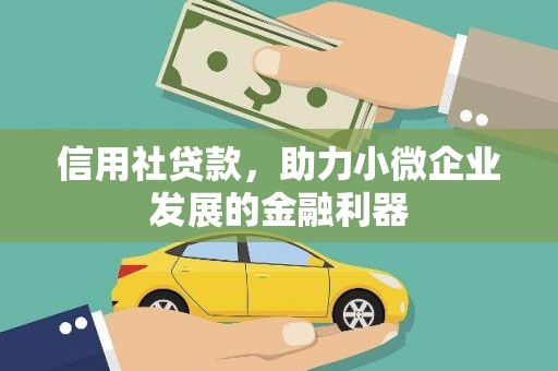梓潼信用社贷款，助力小微企业发展的金融利器