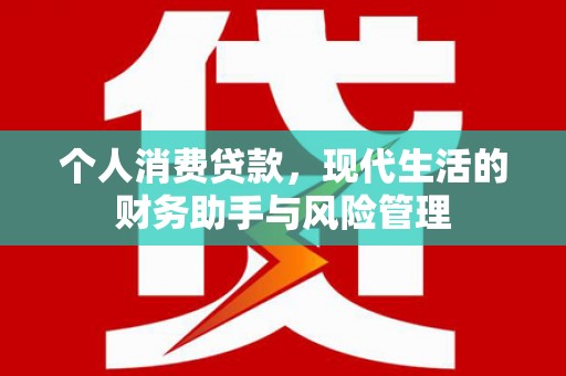 梓潼个人消费贷款，现代生活的财务助手与风险管理