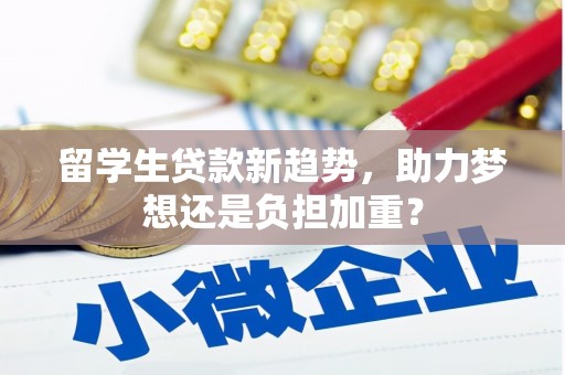 梓潼留学生贷款新趋势，助力梦想还是负担加重？