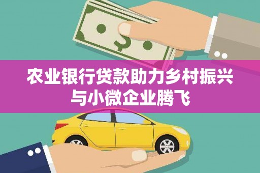 梓潼农业银行贷款助力乡村振兴与小微企业腾飞